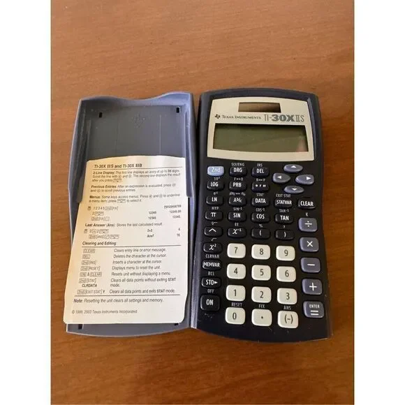 Texas Instruments TI-30XIIS Scientific Calculator Solar Battery - Picture 6 of 6